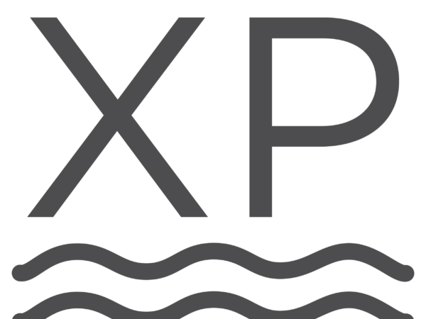 XP logo with wavy lines below