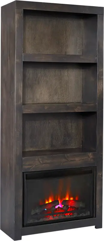 03dc5bc630cc035a964031a9bc03bd00 Avery Loft 74" Fireplace Display Case - Image 1