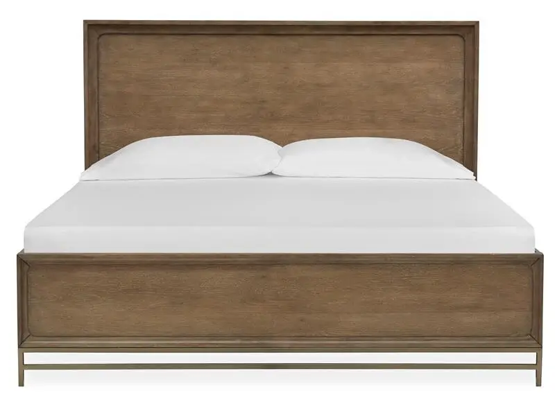 1a649e7f3332ec9abe6d7793dd2fcc1a Lindon B5570-64F Wood King Panel Bed Footboard SU - Image 1