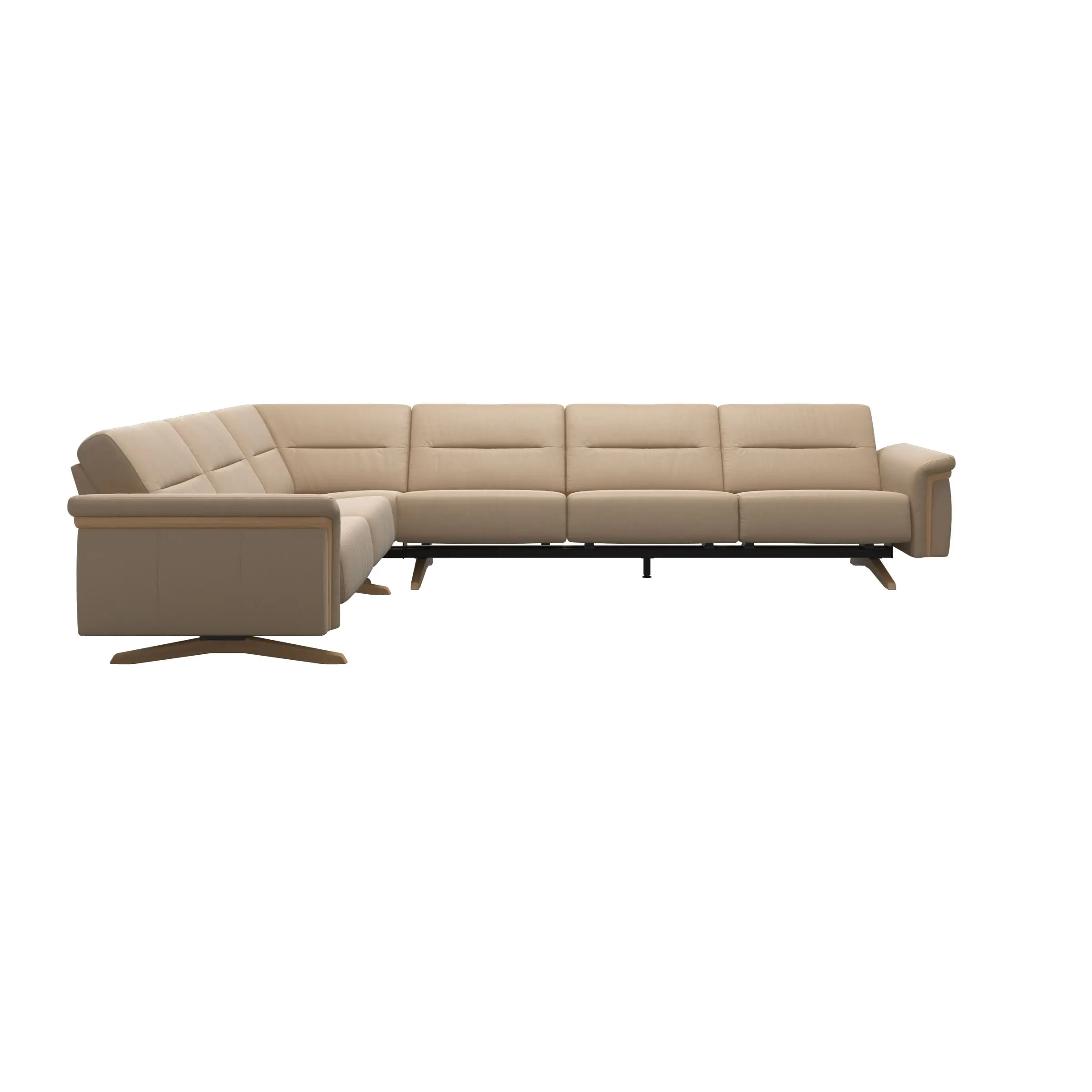 24bd1c5cab801274fe3f7159d369f4f4 Stressless® Stella Wood C2-3 seater - Image 1