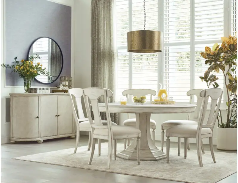 316df52f7ce076300e4258154a863edc Cambric Civette Round Dining Table - Crème - Complete - Image 1