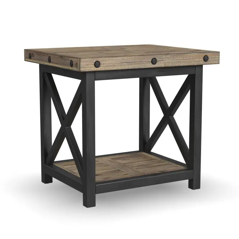 3433a290a4c50914edd216d8d3055406 Carpenter Brown End Table - Image 1