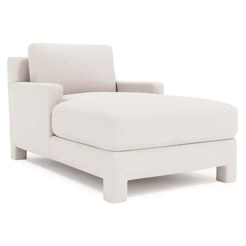 469d8eec8b6ab4dcfd10f4f2ea873210 Mily Fabric Chaise Without Pillows - Image 1