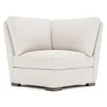 Germain Fabric Corner Chair Without Pillows