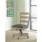 Perspectives Wood Back Uph Desk Chair