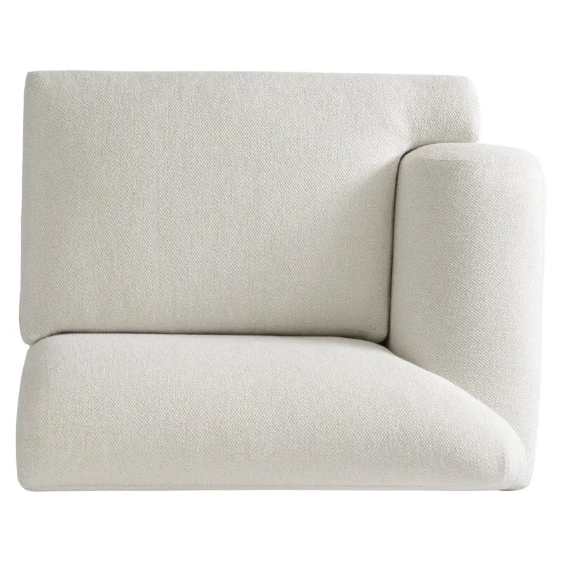 5fb1dcd960c949fedac812a90e13ca8a Rylan Fabric Left Arm Chair Without Pillows - Image 1