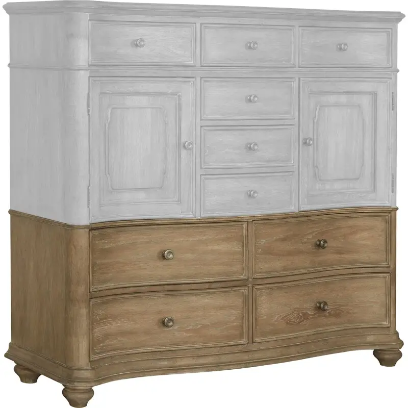 68ba77846e0c748d95b21f4ad17cf5b7 PFC Bedroom Weston Hills 4 Drawer Master Chest Base P293127B - Image 1