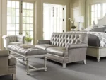 Hillstead Leather Settee LL7924-23 - Image 4