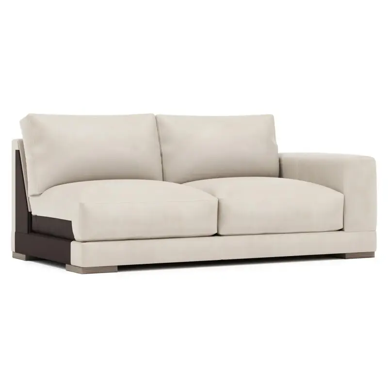 7c8318efc89f282e694f98651488a64c Lars Leather Right Arm Loveseat Without Pillows - Image 1