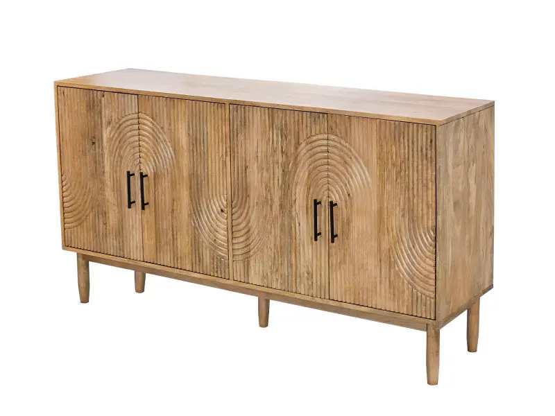 85c7534937a09fb6ad9b109b0dbe3950 Novak Four Door Cabinet - Image 1