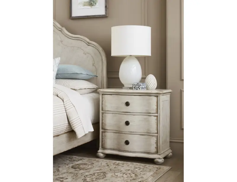 9029badf8929acab3a8635aa8eb06d6f Cambric Helene Three Drawer Nightstand - Crème - Image 1