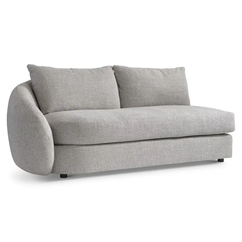 ae96ecb383fdac51a98c3aa916dcfbb6 Moretti Fabric Left Arm Loveseat Without Pillows - Image 1