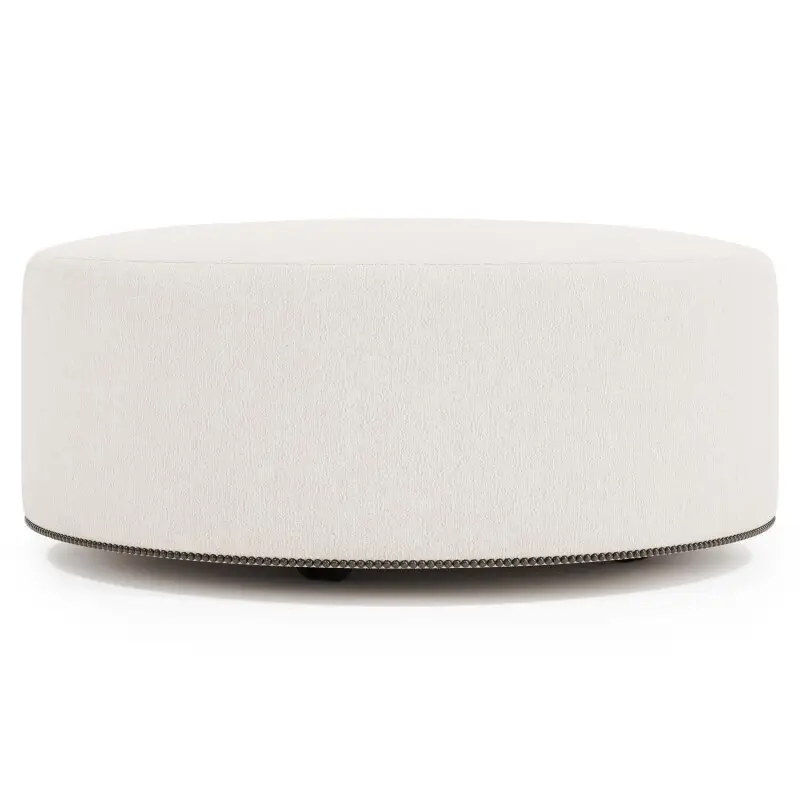 b4efcb5ffb439219e4c76df1175d3708 LOLO Fabric Cocktail Ottoman - Image 1