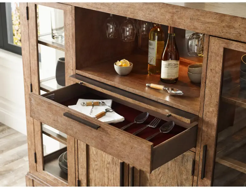 c5b5c32d670ac4d37dbdf1fbc888d603 Skyline Bailey Wine Cabinet - Image 1