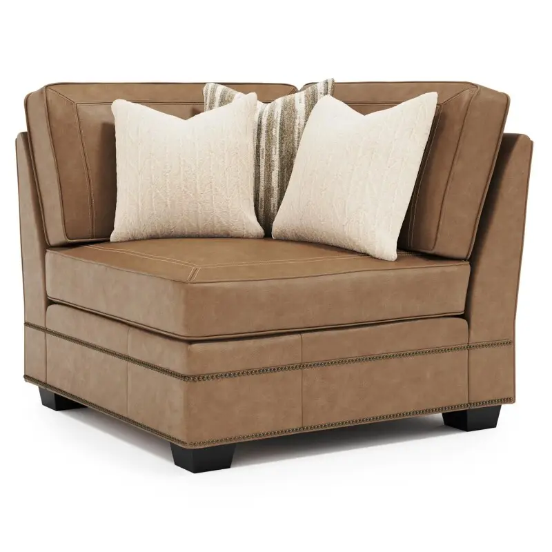 cf564fe8905e25393d0bcff87eaf9132 Grandview Leather Sectional Corner Chair - Image 1