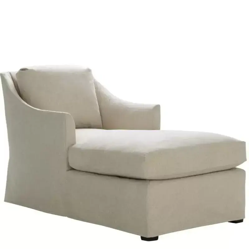 e5aa9c2423640fd7812717e7bd2621ac Baldwin Upholstered Chaise Slipcovered - Swoop Arms - Image 1