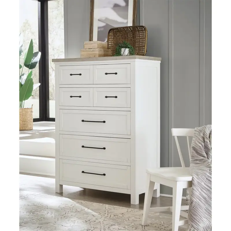 eb93432973628dde62574d76ca84b3dd Cora 5-Drawer Chest - Image 1