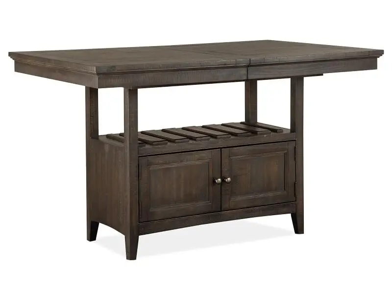 ed7caa84c934e484eaf13d7c933ac01b Westley D4399-42B Wood Counter Dining Table Base SU - Image 1