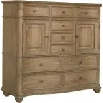 PFC Bedroom Weston Hills 6 Drawer Master Chest Deck with Cabinets P293128T - Image 2