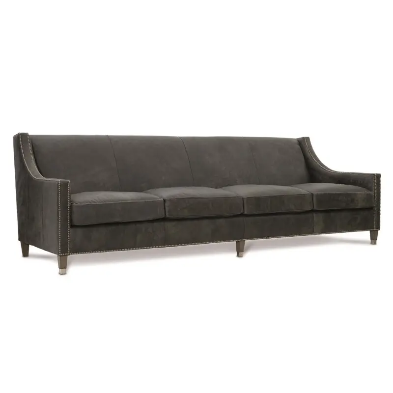 f5c0fd370f3682d84bc3a5dc69775ab2 Palisades Leather Sofa Without Pillows - Image 1