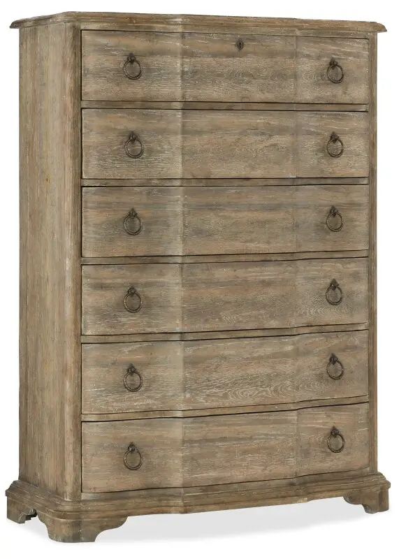 fa137cf8eca394843019d5c9e4144228 Bedroom Boheme Chimay Six-Drawer Chest - Image 1