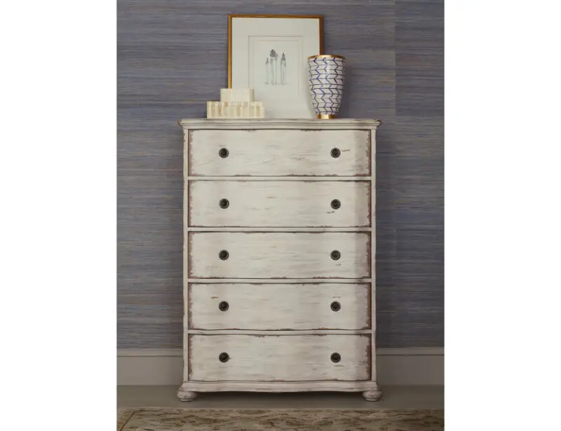 fbac2c789cdcb80cf437dbe490d720fe Cambric Helene Five Drawer Chest - Crème - Image 1