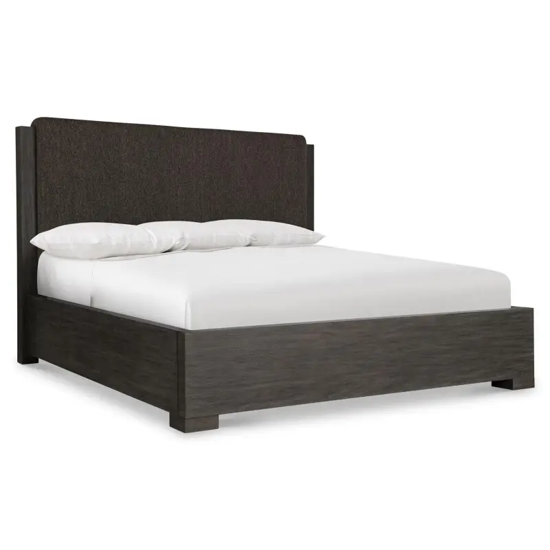 fc9ed00c677cfa255acf15be7f1a2337 Ludwig Panel Bed King - Image 1