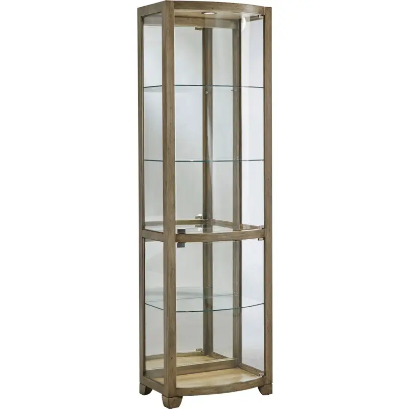 fe369052900df1a2980ffe6a037c6431 PFC Living Room Modern Glass Door Curio P021778 - Image 1