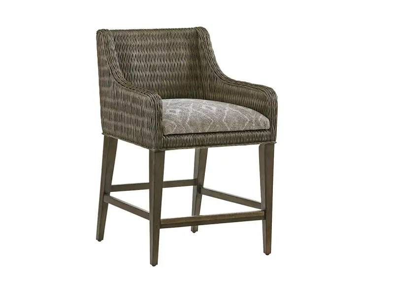 01ed313bc6ea8247981f053f034b3f13 Cypress Point Turner Woven Counter Stool 562-895 - Image 1
