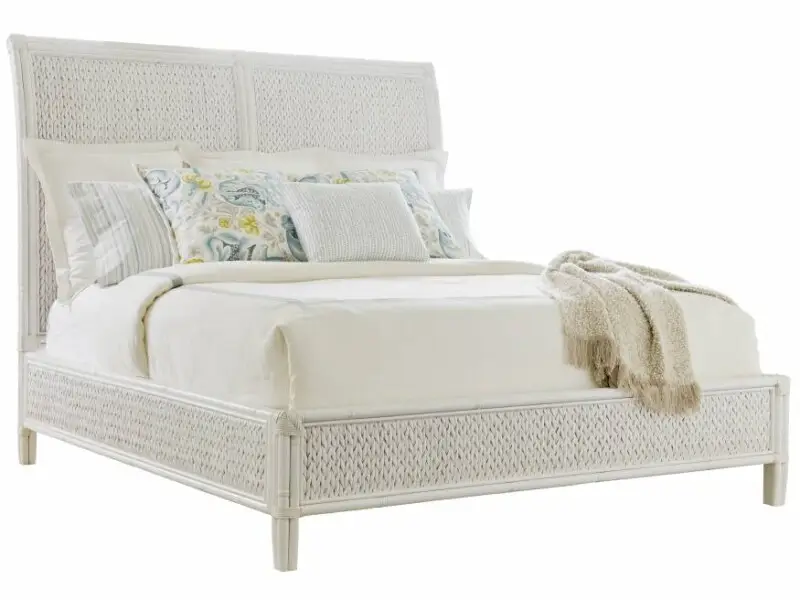 0bde15cba30ed3f3e10fb8567a98aadf Ocean Breeze Siesta Key Woven Bed Queen 570-133C - Image 1