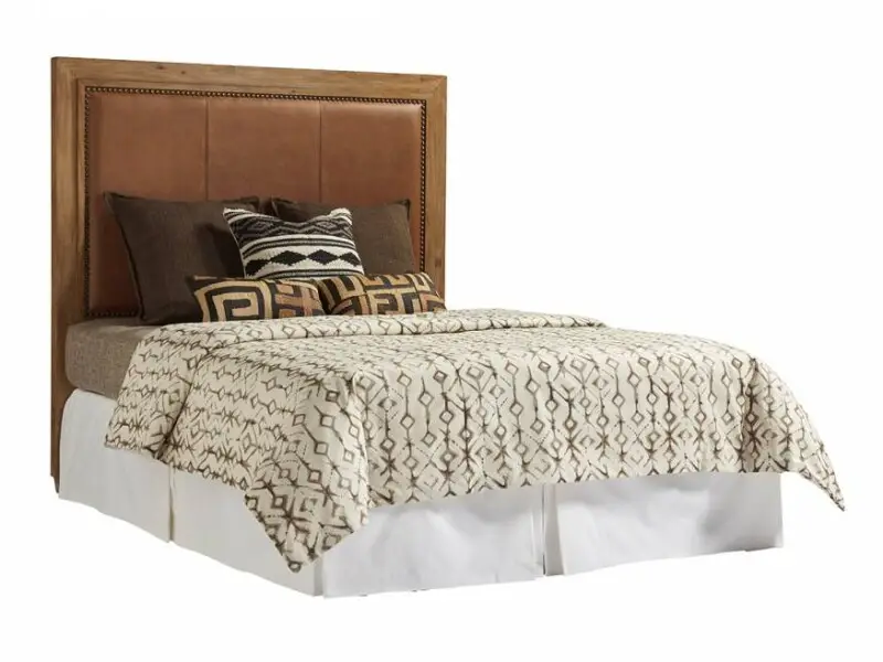 14fc9612d64f22d6c799430a7c7ba6a5 Los Altos Antilles Upholstered Panel Headboard 5/0 Queen 566-143HB - Image 1