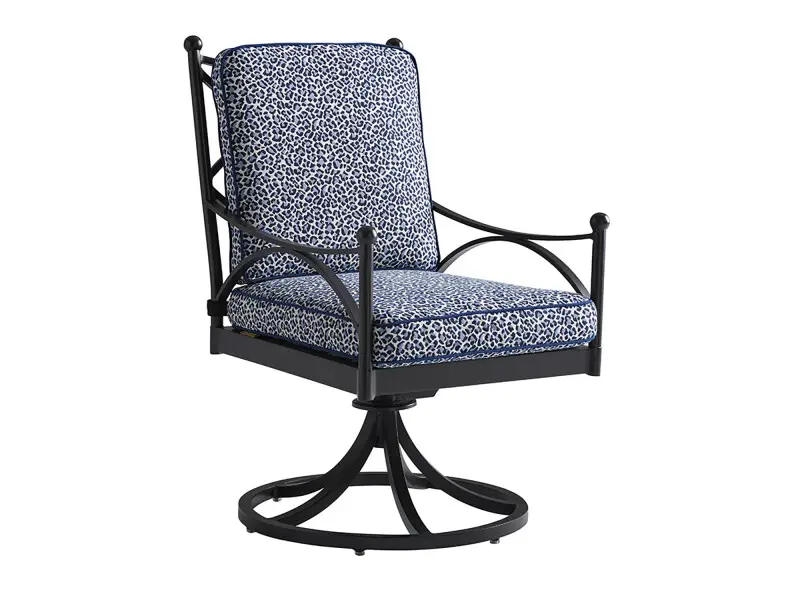 17c5a67a59ebb2817365ea59702318a3 Pavlova Swivel Rocker Dining Chair 3910-13SR - Image 1