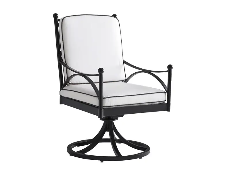 219d463334165cf84c35fd72ee63131d Pavlova Swivel Rocker Dining Chair - Image 1
