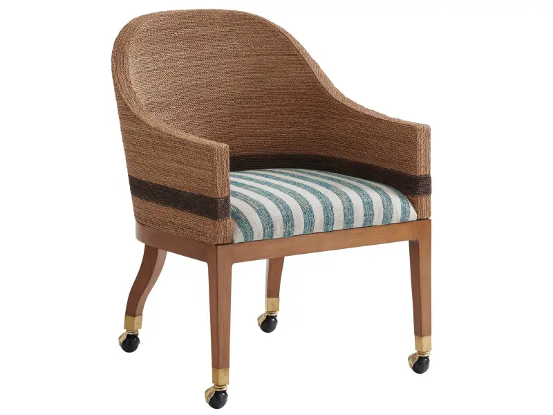 24ab0ca41fc71043c5b72b98c3ed0124 Palm Desert Dorian Woven Arm Chair 575-887 - Image 1