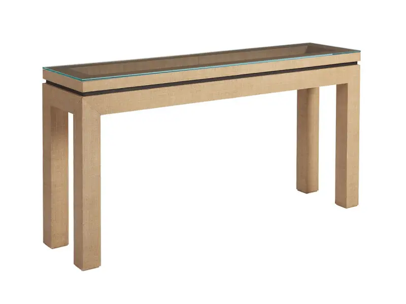305871e7aa8eed857794673651c4c727 Newport Harbor Raffia Console - Image 1
