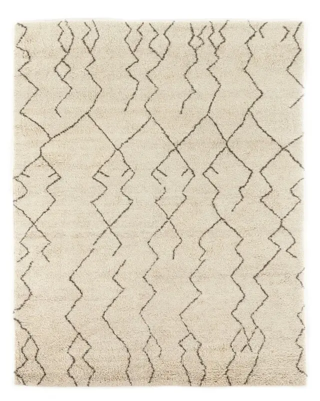 319437b842d80e5c1a44998d137639b3 Taza Moroccan Hand Knotted Rug 8x10' - 230616-001 - Image 1