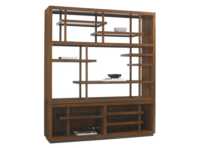 5de5e14784591477156f1650fba7e128 Island Fusion Taipei Media Bookcase - Image 1