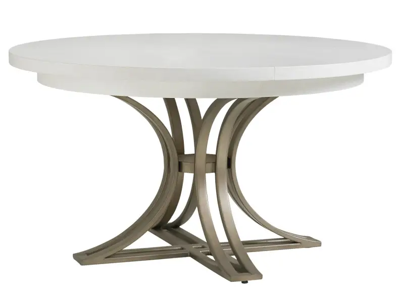 663946fe658cbd66eb55b11d2192b518 Ocean Breeze Savannah Round Dining Table - Image 1