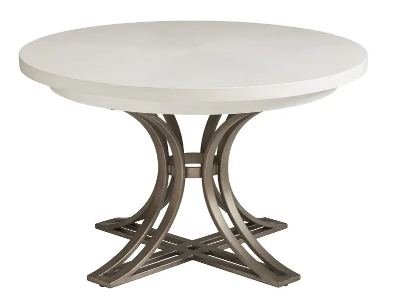 6b504997ec178fd88ebe9625a6a0456c Ocean Breeze Marsh Creek Round Dining Table - Image 1