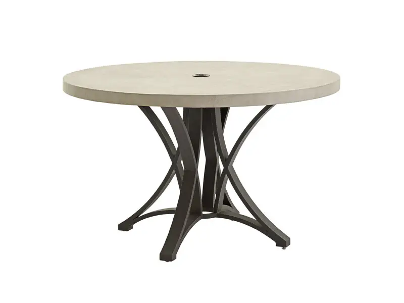 6e8ea2b298763e6168edbc1facc3d2de Cypress Point Ocean Terrace Dining Table W/Weatherstone Top - Image 1