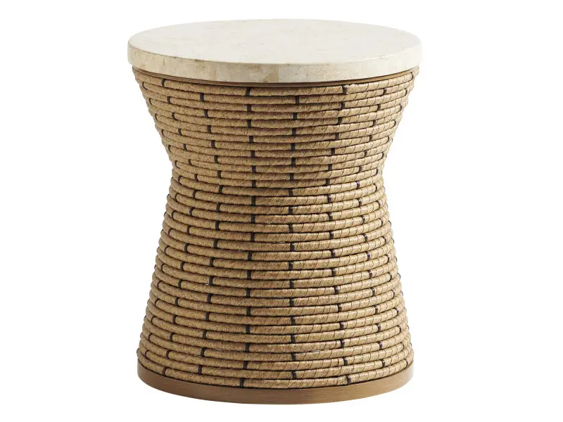 7c6e07bba24ef50363b0df3649080745 Los Altos Valley View Round Side Table - Image 1