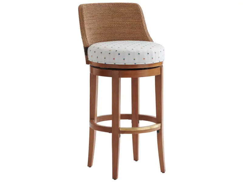 8408b36b06d265658132db5697c906dd Palm Desert Kipton Woven Bar Stool 575-896 - Image 1