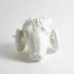 Capricorn Sculpture-Matte White 331540 - Image 3