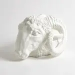 Capricorn Sculpture-Matte White 331540