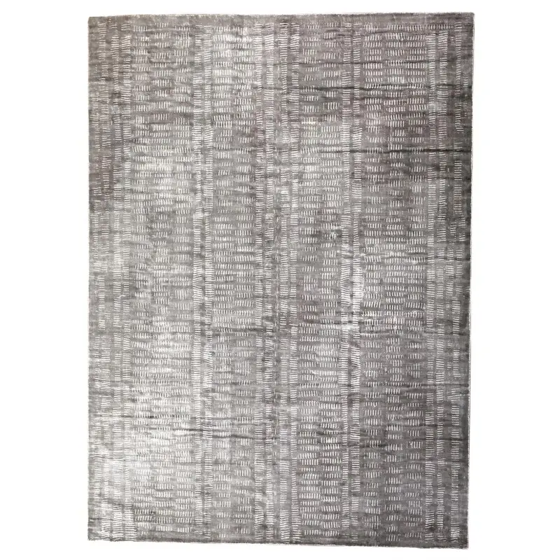98cfd2f4309a6520c9b638c2a76ecf97 Frequency Rug-charcoal/cream-5 X 8 - Image 1