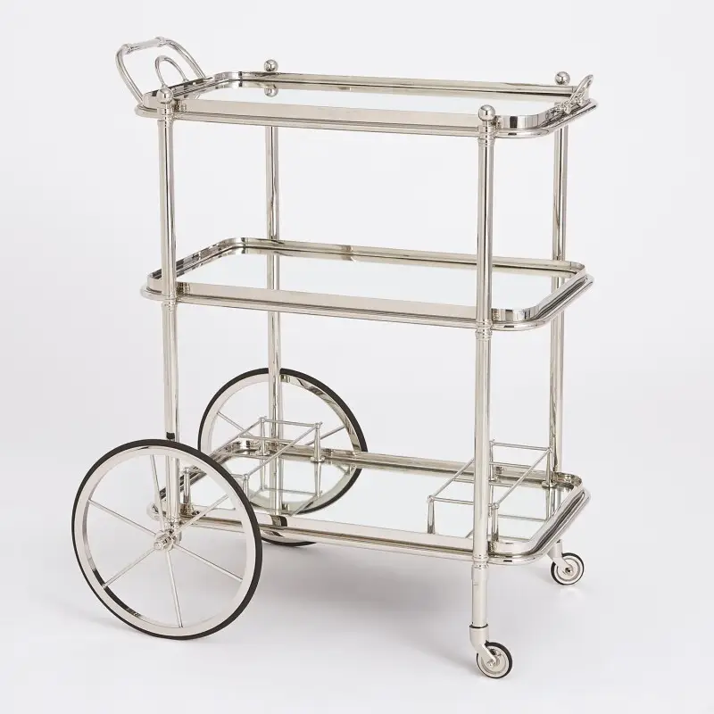 ca8793f11ac469dce2c0d625cd93c904 English Bar Cart And Tea Trolley-nickel - Image 1