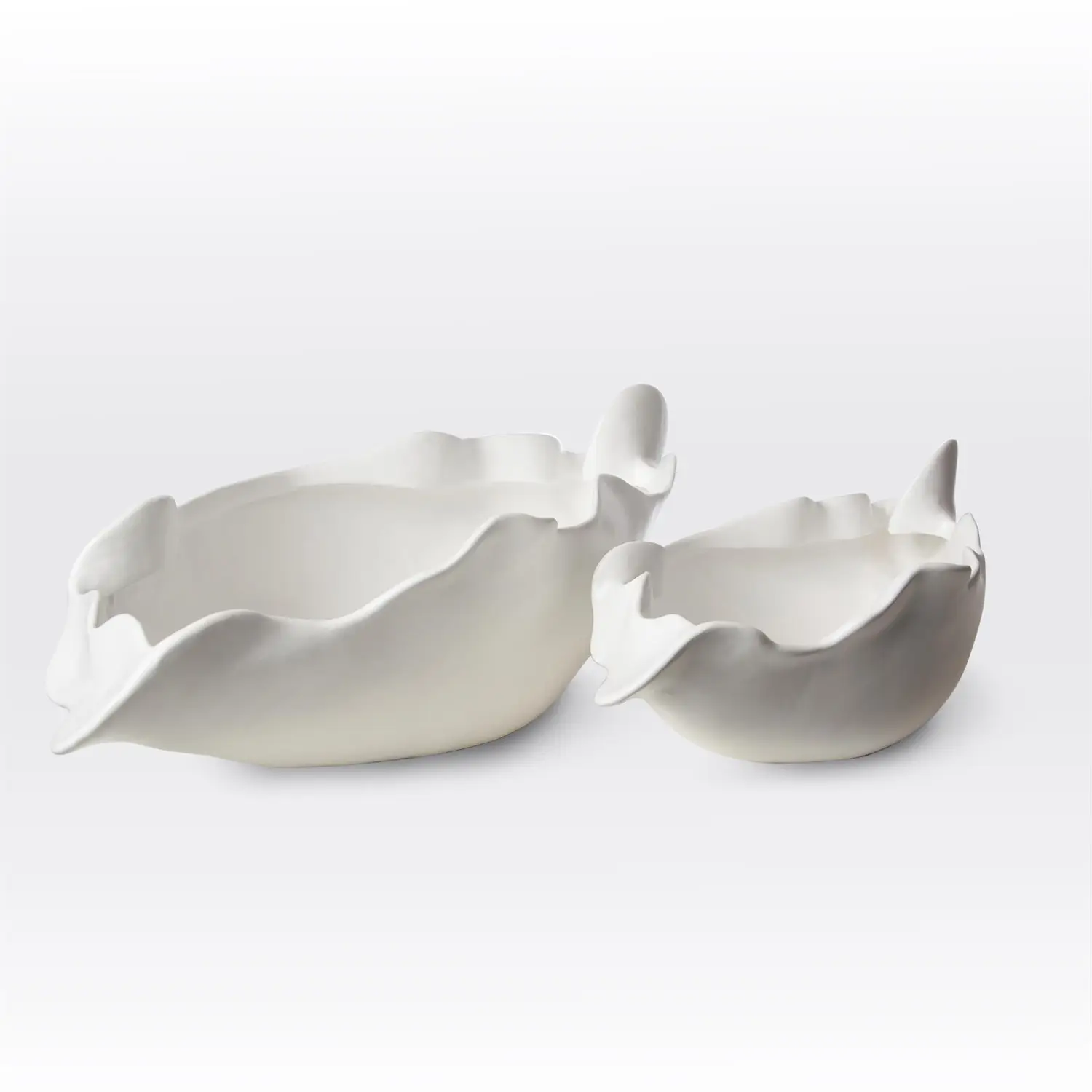 d74eb607b883340b9fee80247d44e9e4 Freyda Bowl-Matte White 710298 - Image 1