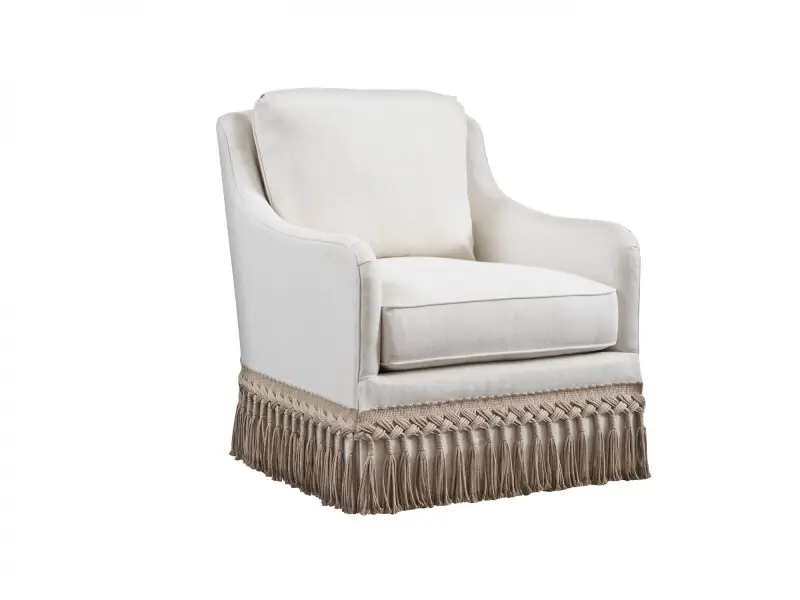 dcbb5347422e4b205575481cfb9194cc Salt Creek Swivel Chair 5532-11SW-40 - Cream - Image 1