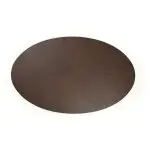 Flute Table 78 Walnut Top W/34 White Base - Image 3