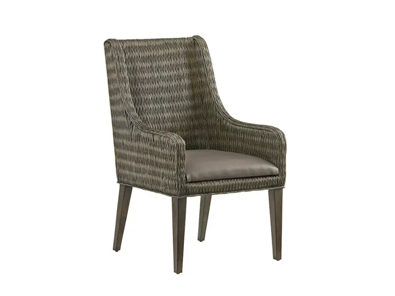 e36d64884cfe7e73ef712c82aeeb722c Cypress Point Brandon Woven Arm Chair 562-883-01 - Image 1